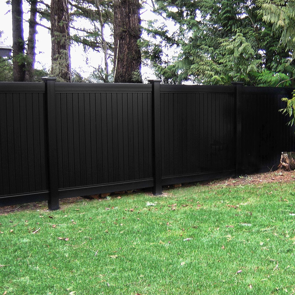 Blackline HHP Black Solid Privacy Fence