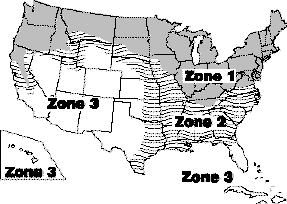 GTO Solar Zone Map
