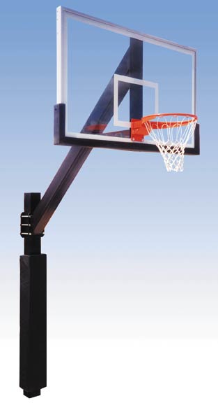 The Legend Fixed Basketball System: Basketball Backboards