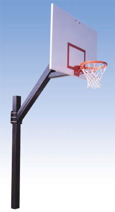pro basketball backboard system