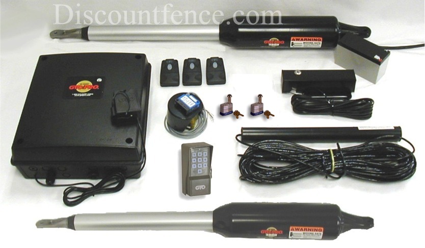 GTO/PRO Double Automatic Gate Opener Package